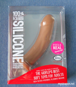 adam O2 dildo packaging