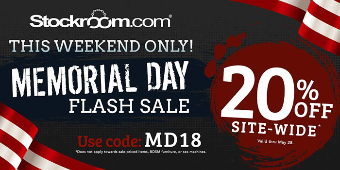 Memorial Day Sale 2018